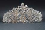 Triangular tiara with flowers and strass. Ref. 28301 42.025€ #5004028301